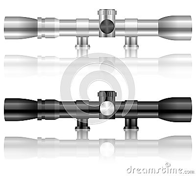 Sniper sight Vector Illustration