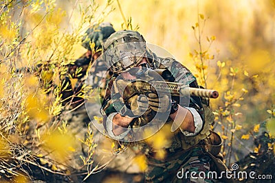 Sniper Stock Photo