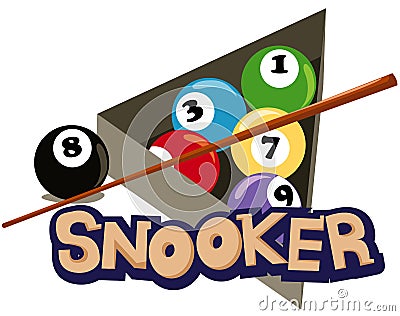 Snooker Vector Illustration