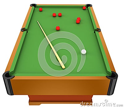 Snooker Stock Photo