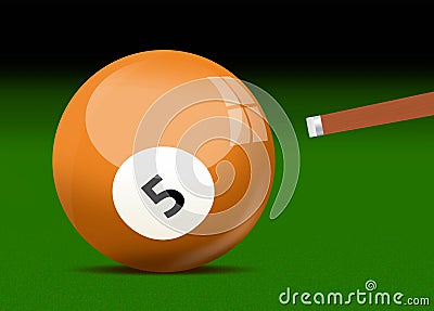 Snooker club Stock Photo