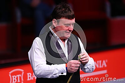 Snooker player, Jimmy White Editorial Stock Photo