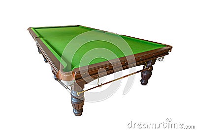Snooker Table Stock Photo