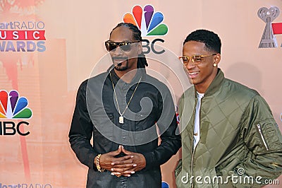 Snoop Dogg & Cordell Broadus Editorial Stock Photo