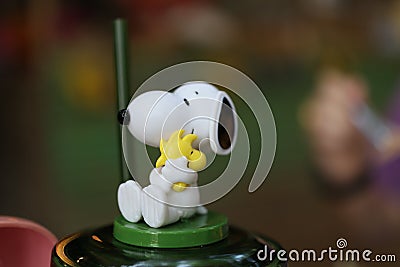 Snoopy Plastic Toy Doll Collection Concept, Bangkok, Thailand, 30 Nov 2020 Editorial Stock Photo