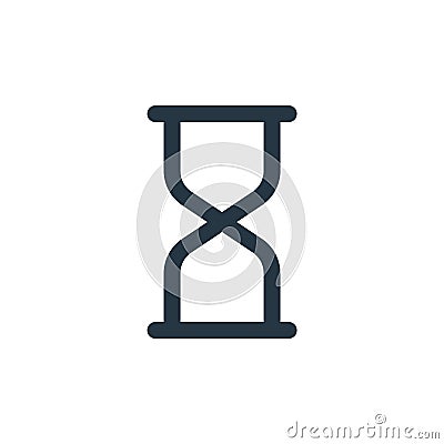 snooze icon vector from email ui concept. Thin line illustration of snooze editable stroke. snooze linear sign for use on web and Vector Illustration