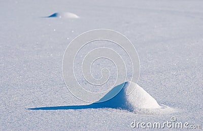 Snow backgroud Stock Photo