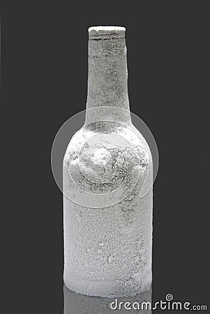 Snow (cold) alcohol Stock Photo