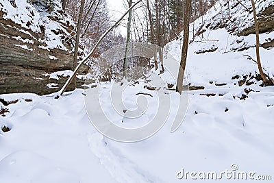 Upper Dells Stock Photo