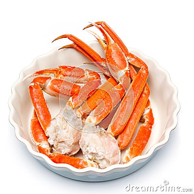 Snow crab (Chionoecetes opilio) or Tanner crab. Stock Photo