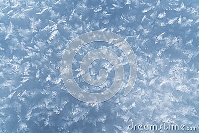 Snow crust top view winter high definition white background Stock Photo