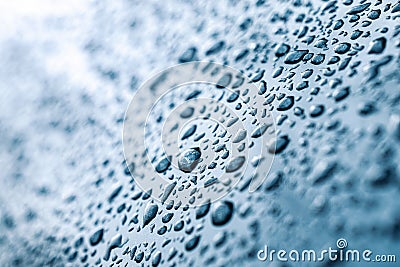 Snow frosting. White frost ice texture. Cold snow winter background. Blue crystal frozen abstract pattern. Stock Photo