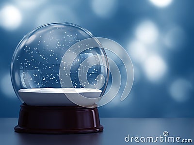 Snow globe Stock Photo