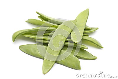 Snow Peas Stock Photo