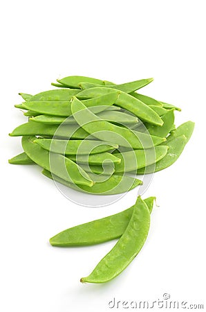 Snow peas Stock Photo