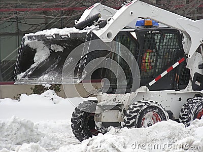 Snow Plow Stock Photo