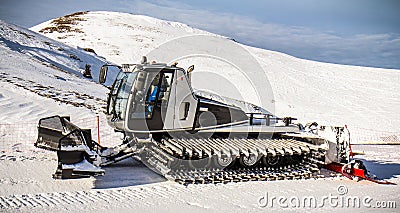 Snow plow Stock Photo