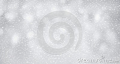 Snow on silver background.winter and christmas concept Stock Photo