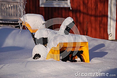 Snowblower Stock Photo