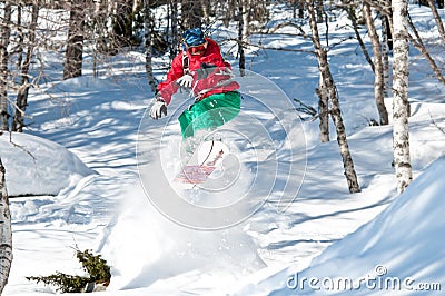 Snowboarder Stock Photo