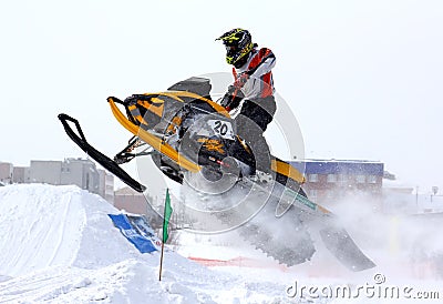 Snowcross 2013, Novyy Urengoy Editorial Stock Photo