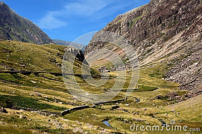 Snowdonia National Park Stock Photo