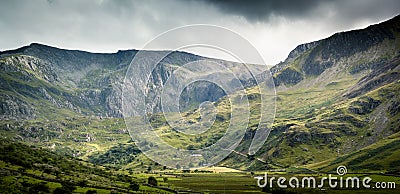 Snowdonia scene Stock Photo