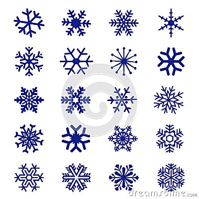 Snowflake Icon Vector Vector Illustration