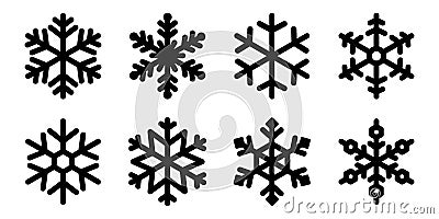 Snowflake vector Christmas icon logo snow Santa Claus Xmas cartoon character illustration symbol graphic Cartoon Illustration