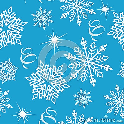 Snowflakes Vector Illustration