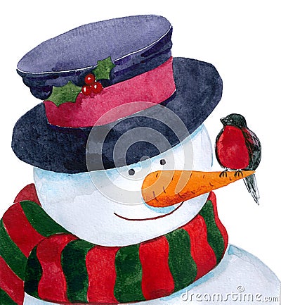 Snowman Stock Photo