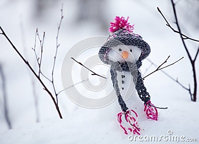 Snowman Stock Photo