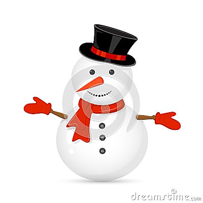 Snowman Vector Illustration