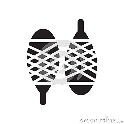 Snowshoes icon. Trendy Snowshoes logo concept on white background from Winter collection Vector Illustration