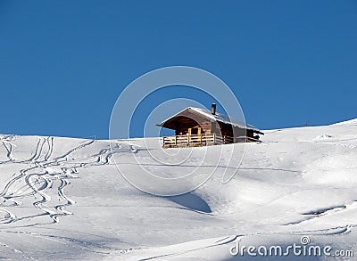 Snowy landscape Stock Photo