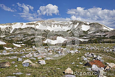 Snowy Range, Wyoming Stock Photo