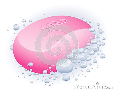 Soap Vector Illustration