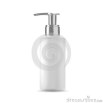 soap bottle. Vector Illustration