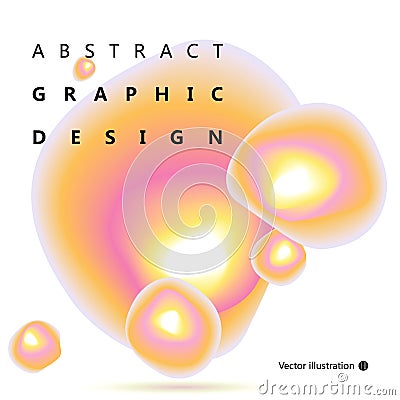 Soap bubble abstraction graphic design. Stock Photo