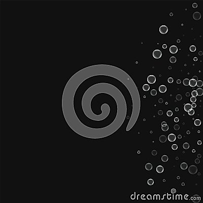 Soap bubbles. Vector Illustration