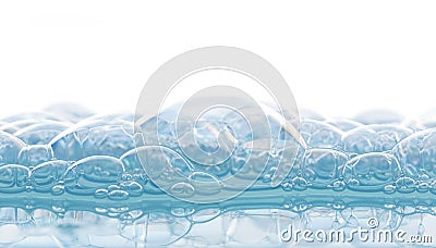 Soap foam Stock Photo