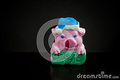 Soap little pig 2019 Stock Photo