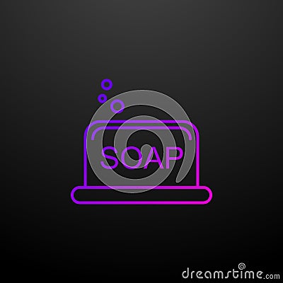 Soap nolan icon. Elements of cleaning set. Simple icon for websites, web design, mobile app, info graphics Stock Photo