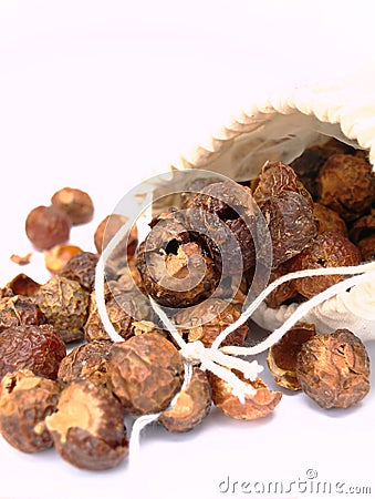 Soap nuts Stock Photo