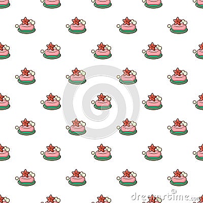 Soap pattern seamless Vector Illustration