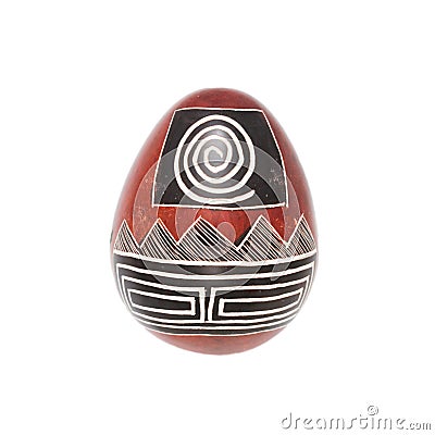Soapstone Stone Egg Stock Photo