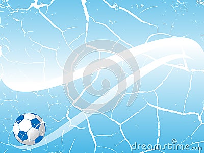 Soccer background Stock Photo