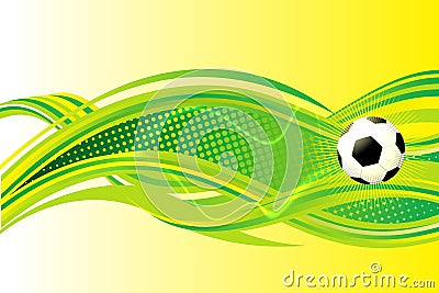 Soccer background Vector Illustration