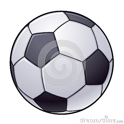 Soccer Ball Vector Illustration