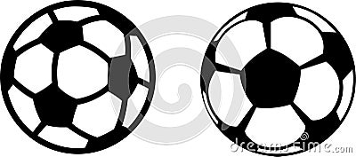 Soccer ball Vector Illustration